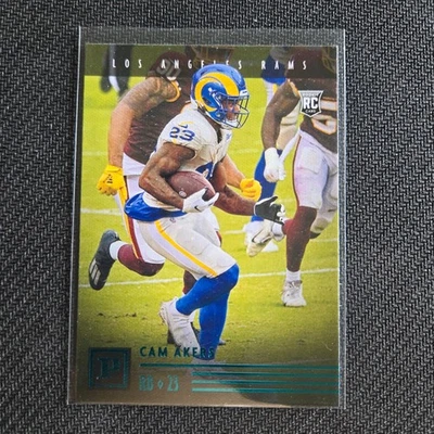 2020 Panini Chronicles - Cam Akers #PA-32 Teal (RC) - Image 1 of 2