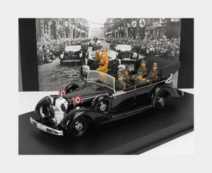 RIO-MODELS CAR025 MERCEDES BENZ - 770K PARADE CABRIOLET GEÖFFNET 1938 MIT FIGUREN A - Bild 1 von 2