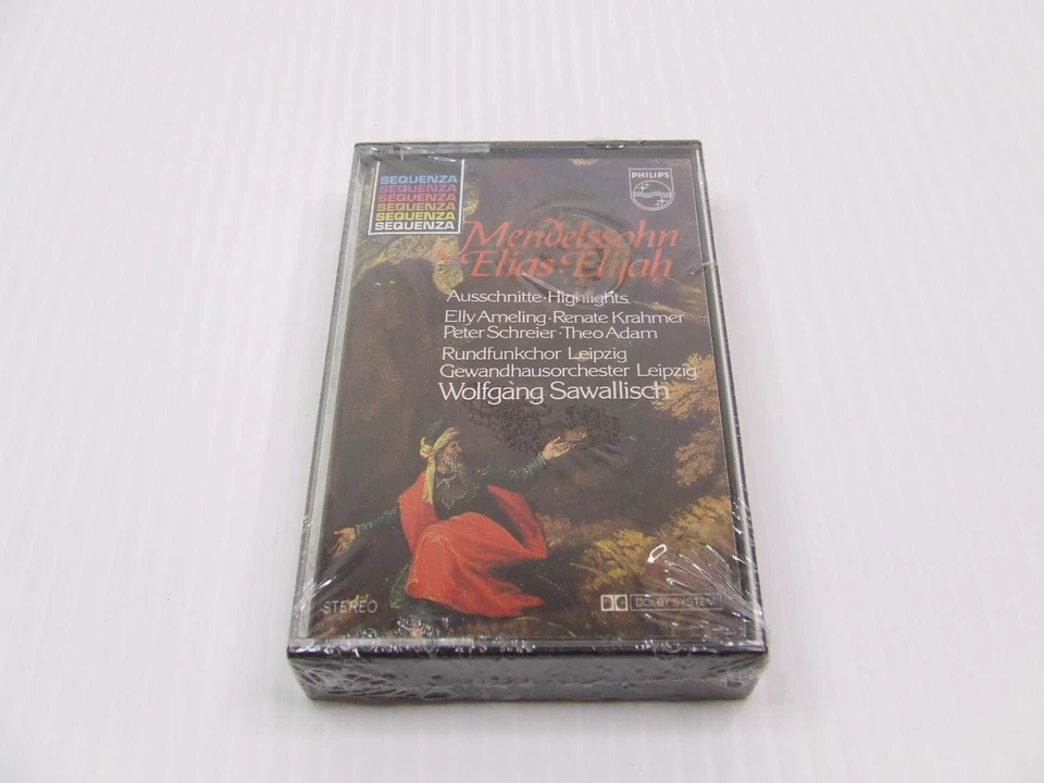 Felix Mendelssohn - Elias, Elijah, Ausschnitte Highlights (Cassette) Foto 1 de 3
