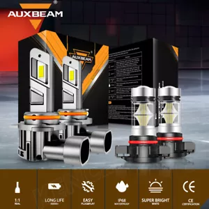Faro LED blanco alto/bajo antiniebla AUXBEAM Canbus 9012 para GMC Sierra 1500 2014 2015 - Imagen 1 de 17