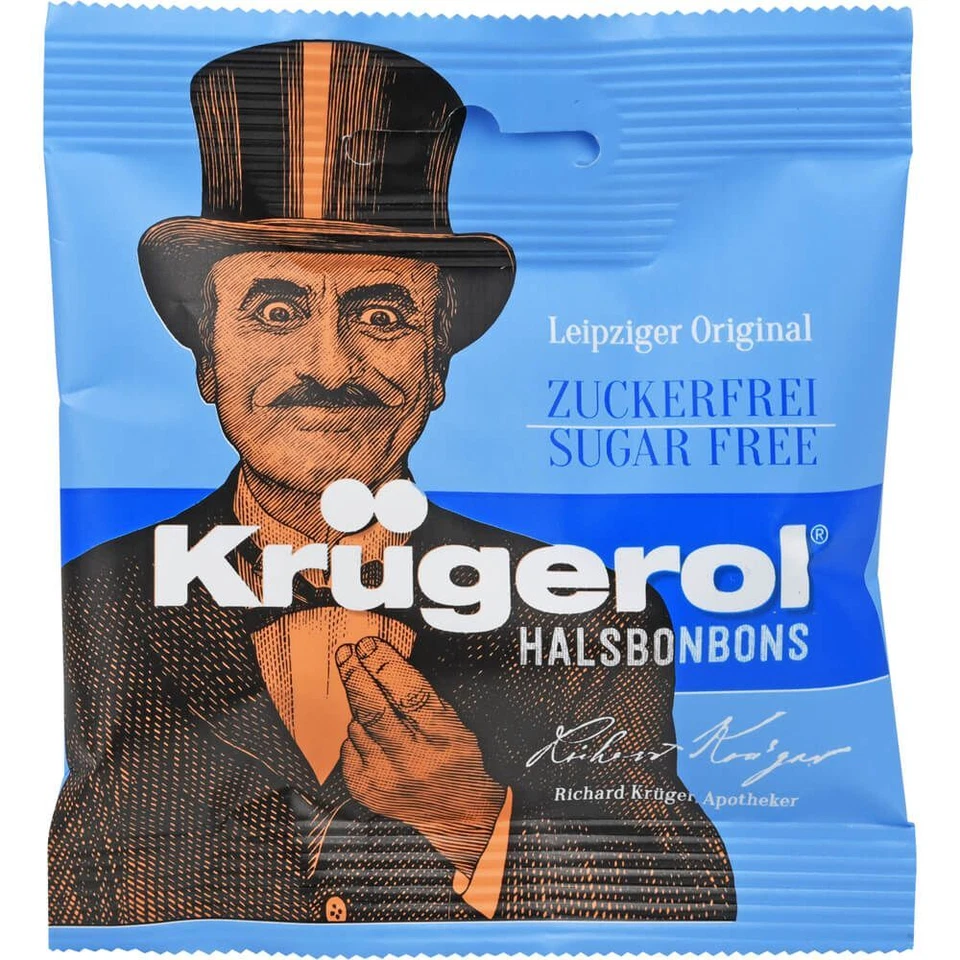 DR. C. SOLDAN GMBH KRÜGEROL Halsbonbons zuckerfrei 50 g PZN15395234