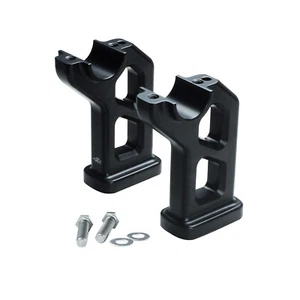 5.0" Schwarz 1.5" Lenker Risers Kit für Harley 18-24 Softail Fat Bob FXFB FXFBS - Bild 1 von 8