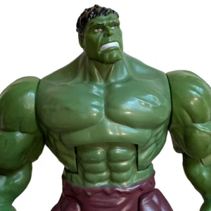 Marvel Avengers 6” Hulk Arm Smashing Action Figure Purple Shorts 2012 Hasbro - Picture 1 of 6