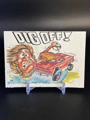 1973 Donruss Fantastic Odd Rods Stickers Series 2 Dig Off #24 - Image 1 of 2