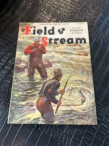 April 1935 FIELD & STREAM hunting and fishing MAGAZINE - GREAT SHAPE - Picture 1 of 1