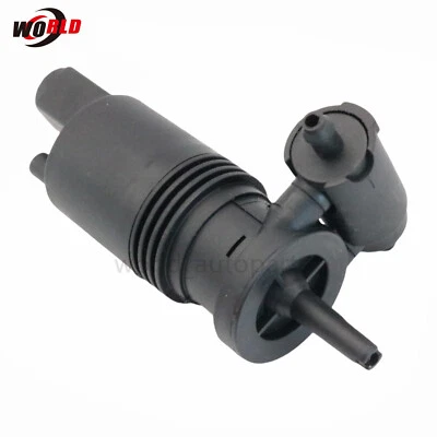 Black Windshield Wiper-Washer Fluid Pump Fit For Mercedes Benz W176 W246 X156 Foto 1 de 4