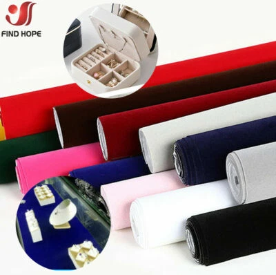 Sticky Back Self Adhesive Sheet Felt Velvet Velour Fabric Craft Sticker 15x20cm - Image 1 of 4