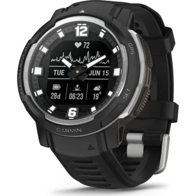 Hybrid Smartwatch GARMIN INSTINCT CROSSOVER Silicone Black 010-02730-03 - Image 1 of 4