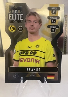 2021-22 Topps Match Attax Pro Elite Die Cut #XS 14 Julian Brandt - Image 1 of 3
