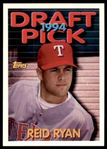 1994 Traded #101T Reid Ryan NM-MT RC Rookie Rangers 