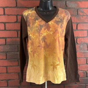 Morgan Creek Woman's Long Sleeve Thermal Shirt Medium - Picture 1 of 6
