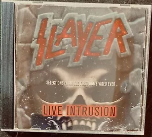 SLAYER “Live Intrusion” • RARE 3-Track Promo • Very Good • Exodus Metallica - Imagen 1 de 4