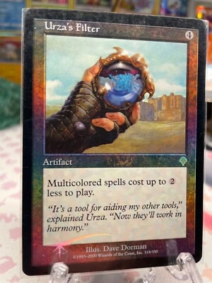 MTG Urza's Filter Invasion 318/350 Rare FOIL - Image 1 of 2