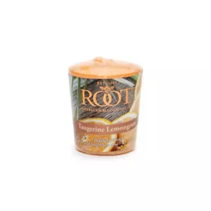 Root 20-hour Tangerine Lemongrass Votive Candles Set of (3) 2.1oz each USA - Picture 1 of 6