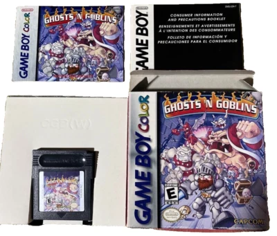Genuine North American Version of Game Boy Makaimura (Ghosts 'n Goblins) Rare - Image 1 of 4