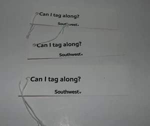 SOUTHWEST AIRLINES CAN I TAG ALONG TASCHENANHÄNGER GEPÄCKANHÄNGER - Bild 1 von 2