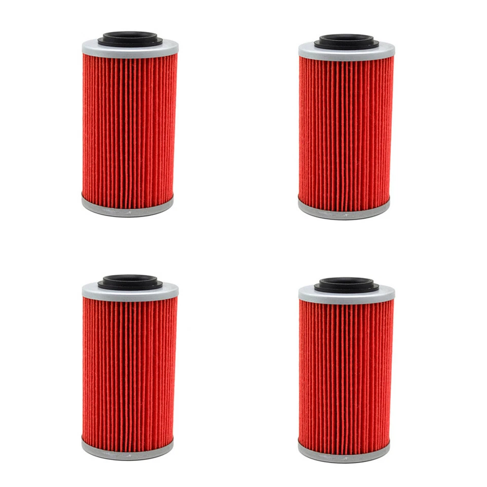 Paquete de 4 filtros de aceite para Aprilia ETV1000 Can-Am Spyder RT-S RS-S 998 BUELL 1125R Foto 1 de 2