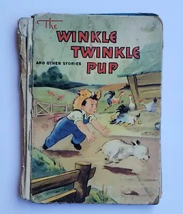 DER WINKLE TWINKLE WELPE UND ANDERE GESCHICHTEN VINTAGE 1941 BUCH - Bild 1 von 12