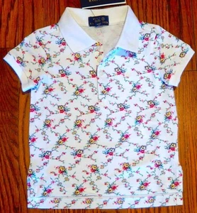CAMISETA POLO RALPH LAUREN AUTÉNTICA NIÑA NUEVA ORIGINAL Talla 3T, NUEVA CON ETIQUETAS - Imagen 1 de 2