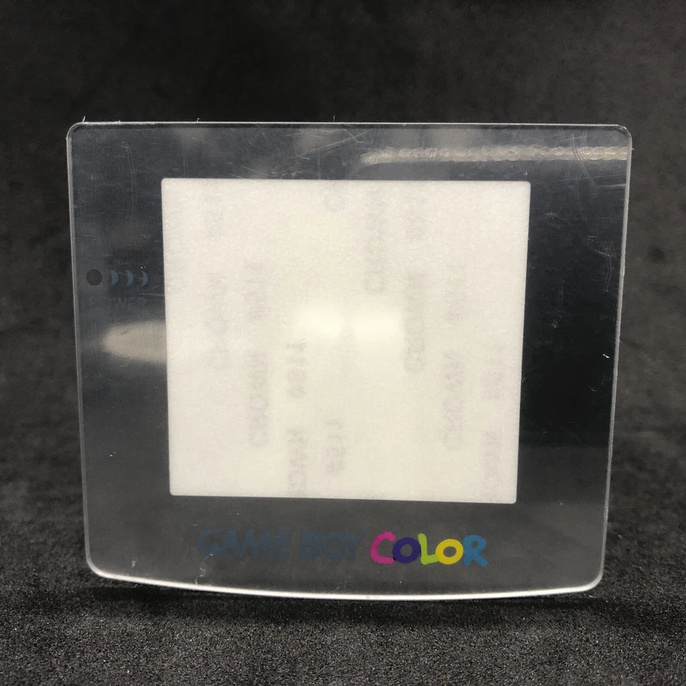 Nintendo Game Boy Color Silver Mirror Plastic Screen Lens - Image 1 of 1