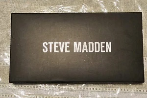 Steve Madden Men's Black Leather Rfid Bifold 4CC ID Wallet w/ Key Fob - Picture 1 of 3