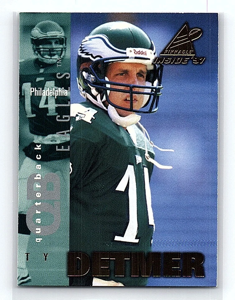 1997 Pinnacle Inside Ty Detmer New York Jets #84 - Image 1 of 2