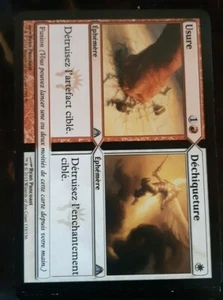Usure // Déchiqueture Français  - French Wear // Tear - Magic Mtg -  - Picture 1 of 1