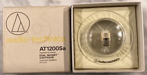 AUDIO TECHNICA AT1200SA (AT12SA) CARTRIDGE AND ATN12S SHIBATA STYLUS IN CASE - Picture 1 of 8