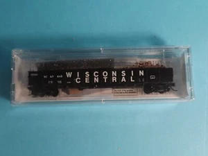 MICRO-TRAIN  50' GONDOLA  W/ LOAD WISCONSIN CENTRAL    #  105-00-410 - Picture 1 of 2
