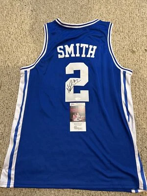 DUKE BLUE DEVILS- NOLAN SMITH SIGNED AUTOGRAPH JERSEY JSA COA ALL AMERICAN - Image 1 of 4