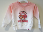 NWT Cheeky Plum All You Need Is Love & Pizza Sweatshirt Girl's Size 12-18 Months