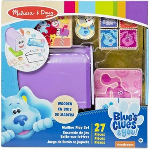 Melissa & Doug Blue's Clues & You Holzbriefkasten Spielset 27 Teile Alter 4+ - Bild 1 von 5