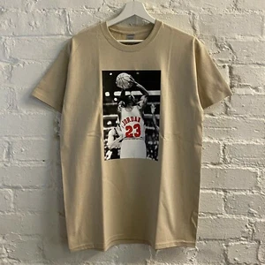 Michael Jordan Basketball Sand Tee T-shirt by ACTUAL FACT - Picture 1 of 3