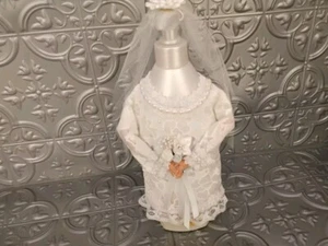 Wedding Bridal Lotion Bottle Cover New Hand-made - Picture 1 of 4