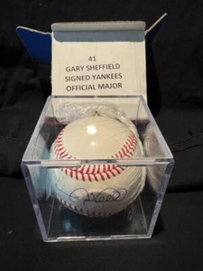 Gary Sheffield Signed Baseball - Rawlings Official Major League - Beckett - Picture 1 of 4