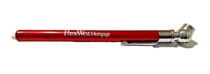 50 PSI High Pressure Aluminum Tire Gauge Color Red - Picture 1 of 6