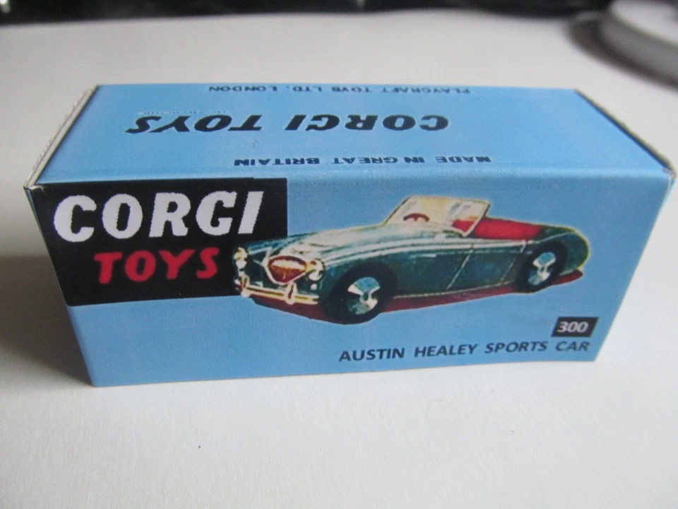 REPRODUCTION CORGI AUSTIN HEALEY 300 BOX - BOX ONLY - Image 1 of 3