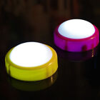 Party Button Night Lights Battery Operated Push OnOff Round Led Lamp Safety
