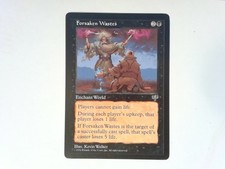 Forsaken Wastes - Mirage NICE - Magic the Gathering MTG Commander - Black