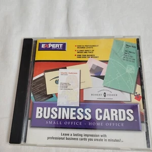 Vintage Expert Software Business Cards 1998 For Windows 95, 98 CD-ROM tested!! - Picture 1 of 4