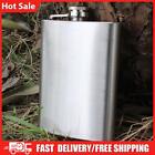 8Oz Stainless Steel Portable Camping Wine Bottle Whisky Pot Flask Flagon