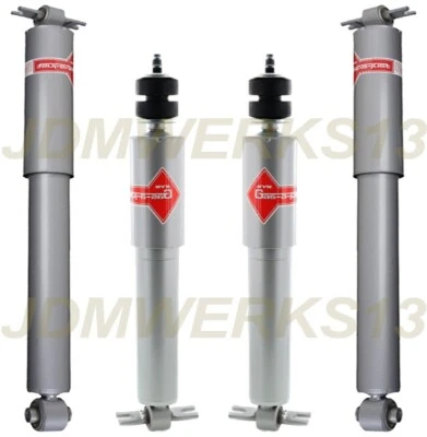 KYB 4 Heavy Duty Upgrade SHOCKS CHEVY EXPRESS VAN SAVANA 2500 3500 4500 03 - 20 Foto 1 de 4