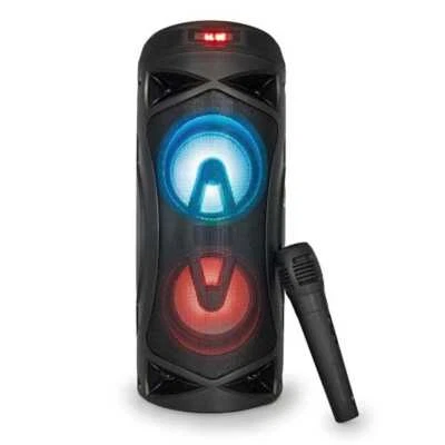 SoundlogicXT Super-Bass Bluetooth Karaoke Speaker with Microphone - Image 1 of 2