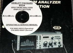 HP 853A manuali di funzionamento e manutenzione (2 volumi) - Foto 1 di 1