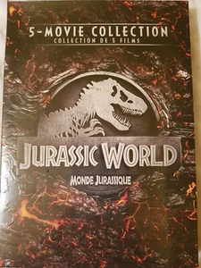 Jurassic World 5 Movie Collection DVD Brand New Sealed in box! ๐๐จ๐ฆ Canadian!! - Picture 1 of 2