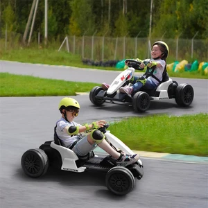 For 4-16Age Electric GoKart Pro For Kids Racing Car Outdoor Ride On Toy with MP3 - Picture 1 of 20