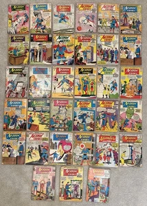 Lot Of Vintage Key Issue Silver Age Action Comics DC Comic Books Superman - Picture 1 of 24