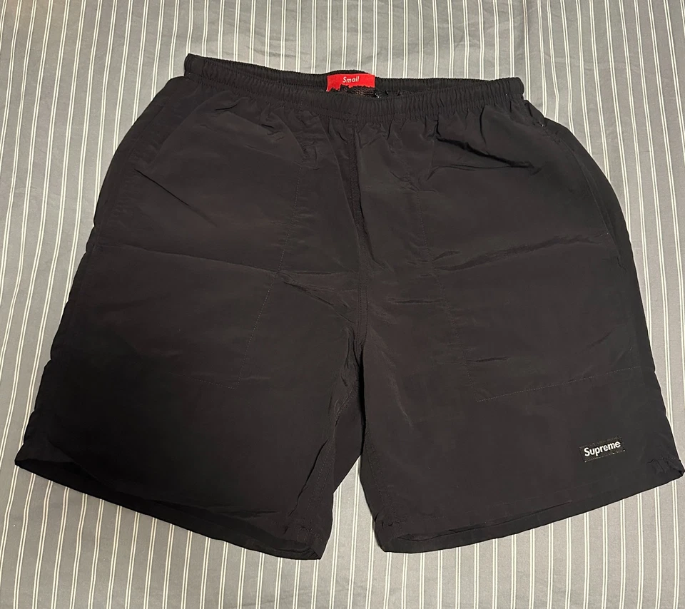 Supreme Black Swim Shorts Men's Small - Image 1 of 4