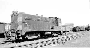 25FF289 NEGATIVE 1950s C&NW CHICAGO & NORTH WESTERN RAILROAD LOCO #1241 - Picture 1 of 1
