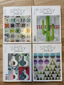 Simply Moderne Quilting Magazine Set Issues 12, 13, 14 & 15 - Picture 1 of 6